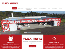 Tablet Screenshot of flexaero.com.br